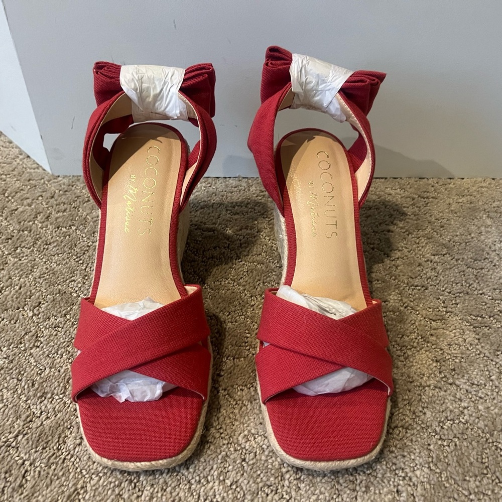Coconuts by Matisse Red Espadrille Sandals